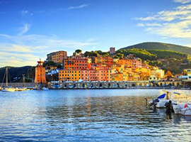 Front de mer de Marina di Campo Île d'Elbe